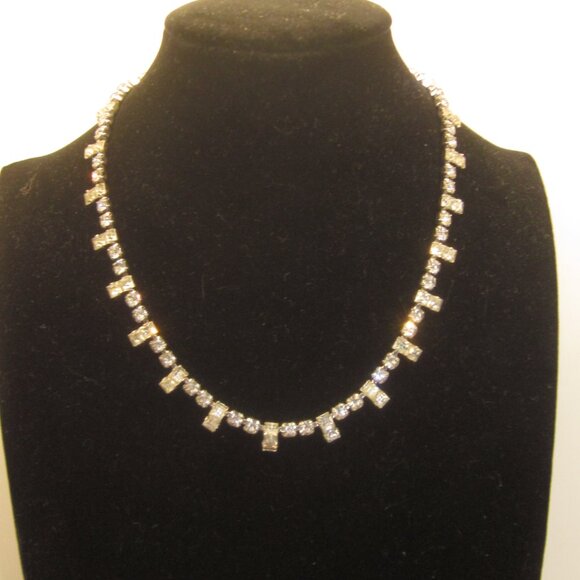 Vintage Rhinestone Choker - Picture 5 of 5